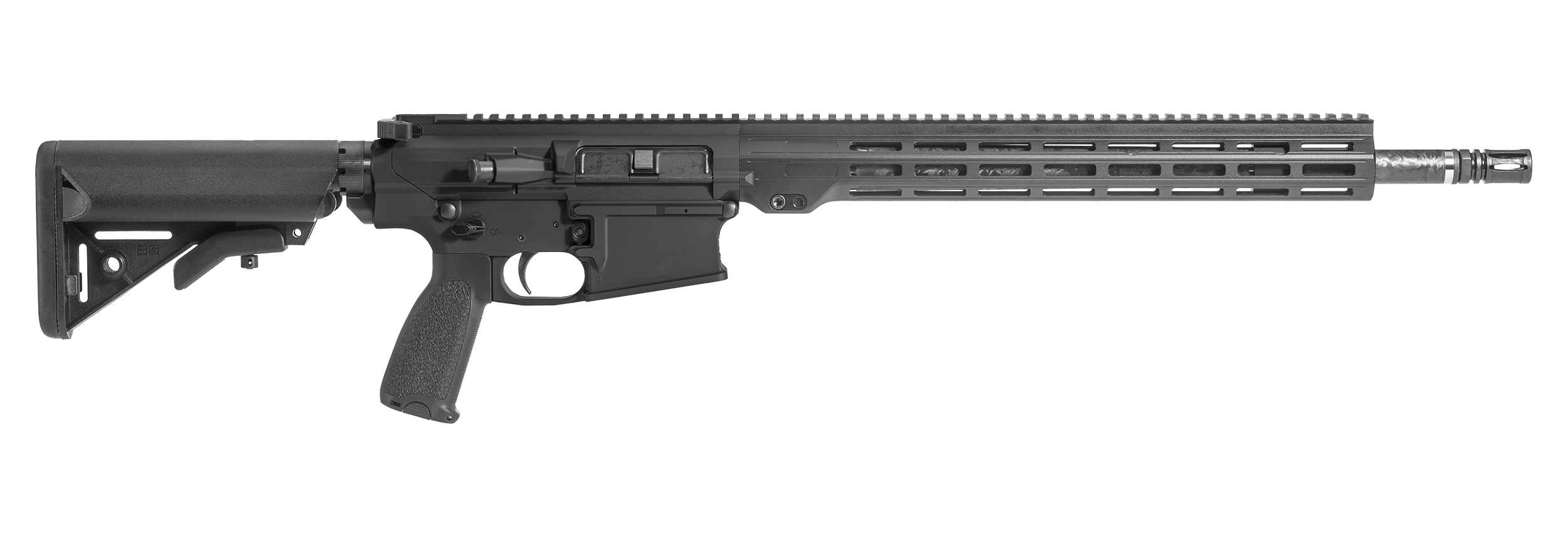 Maxim Defense MD:11 18in Carbon Fiber Barrel in Black. Right facing.