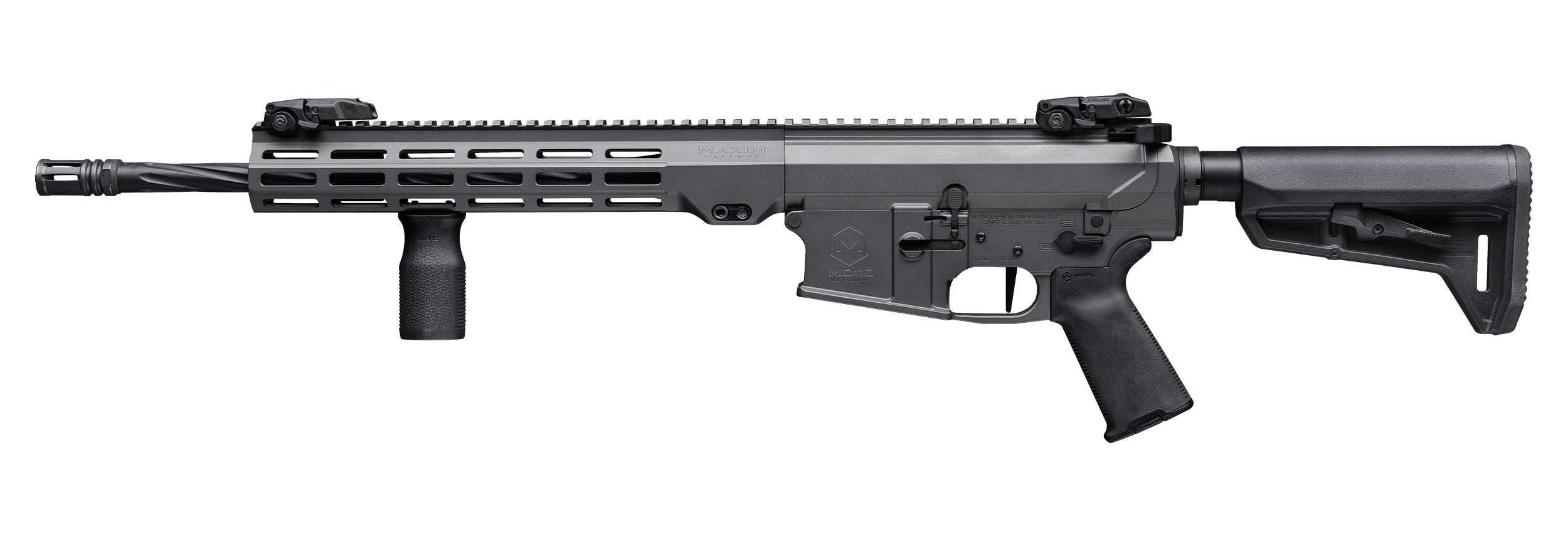 Maxim MD10L 6.5CM 18in Firearm in color Flat Dark Green