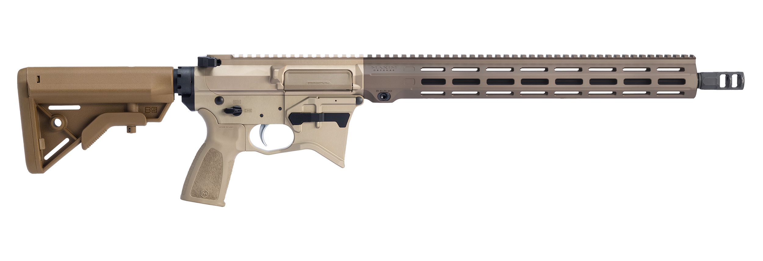 Maxim MD:9 Carbine in Arid. Right facing.
