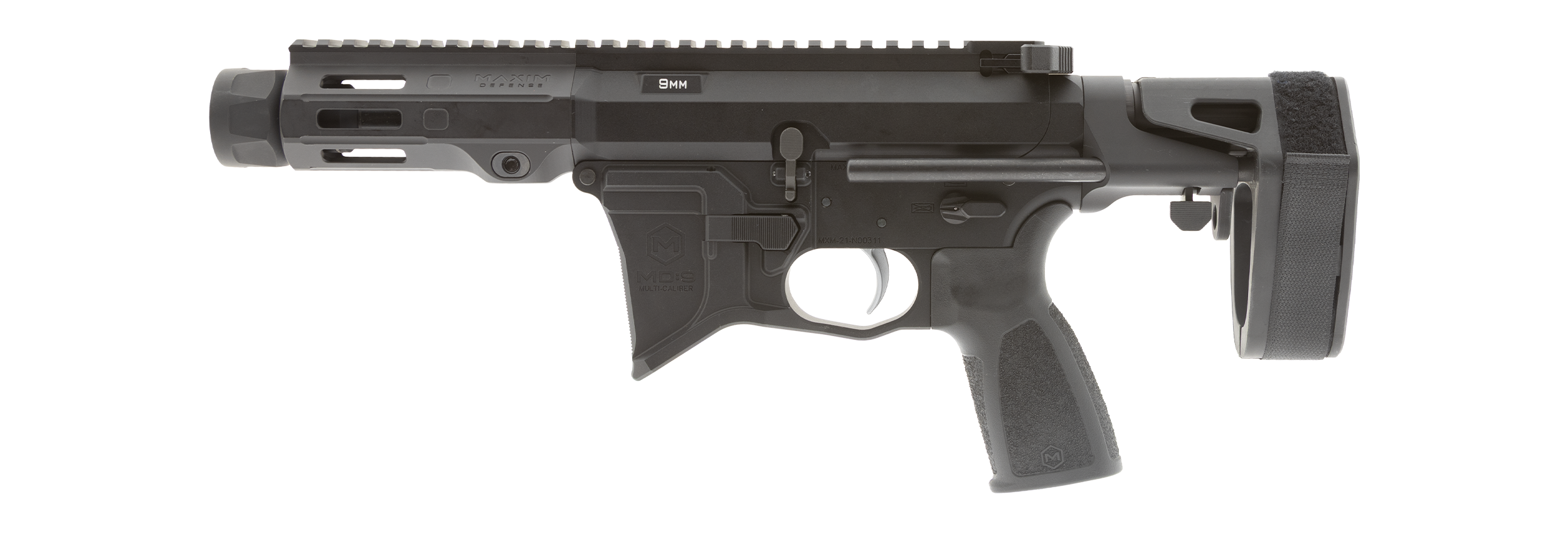 Maxim MD:9-K Pistol Firearm in the color Black
