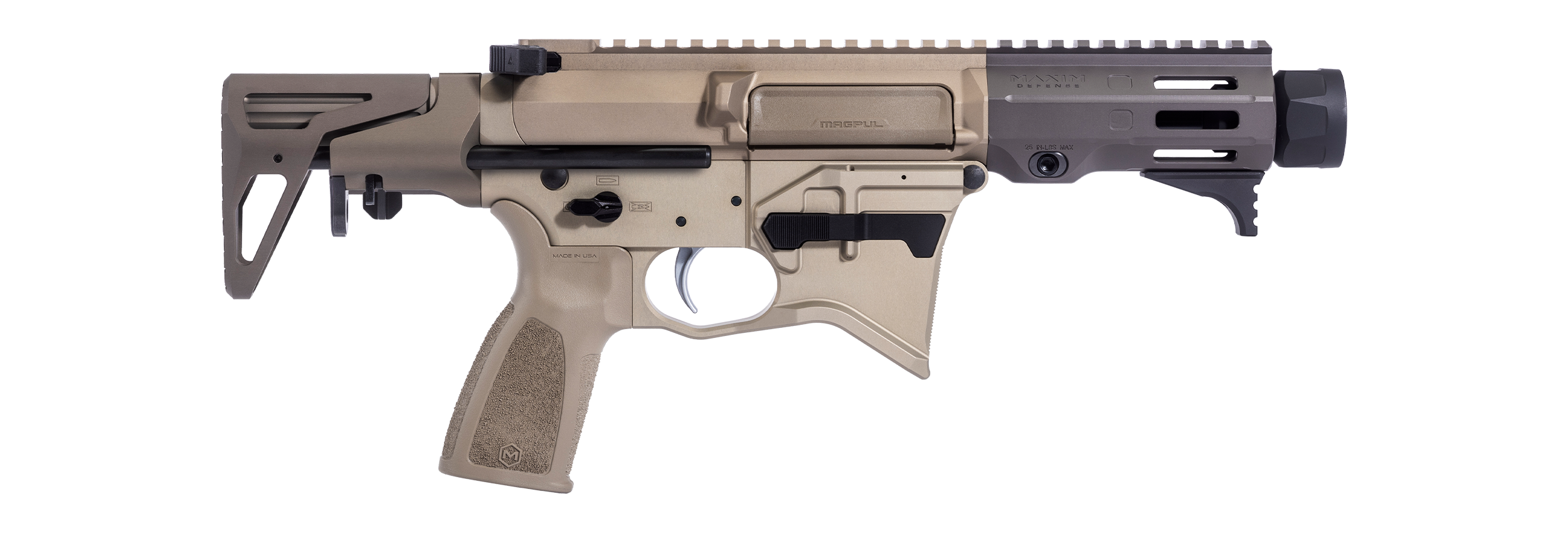 Maxim MD:9-K SBR Firearm in the color Arid