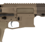 Maxim PDX Pistol Firearm in the Color Arid Showing the Side