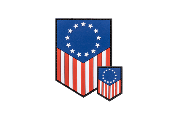 MAXIM BETSY ROSS RWB SHILD PATCH