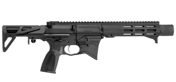 Roller delayed blowback AR9 short barrel rifle