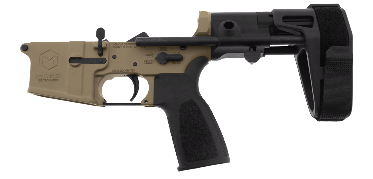 MD:15 CQB LOWER ASSEMBLY - PISTOL BRACE