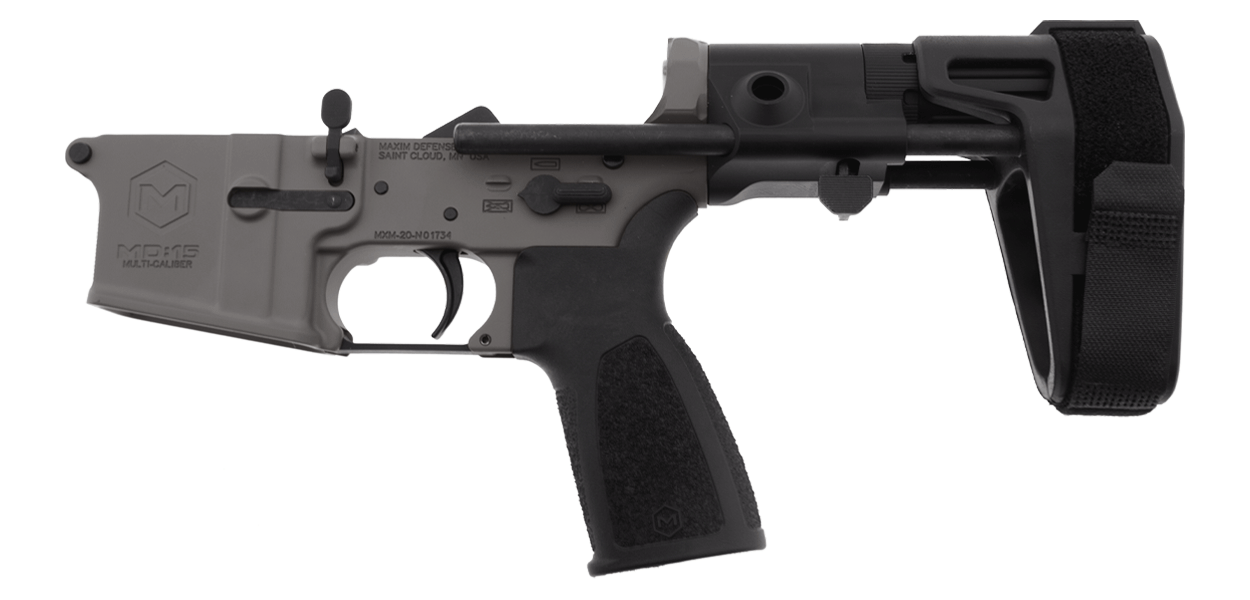MD:15 CQB LOWER ASSEMBLY - PISTOL BRACE
