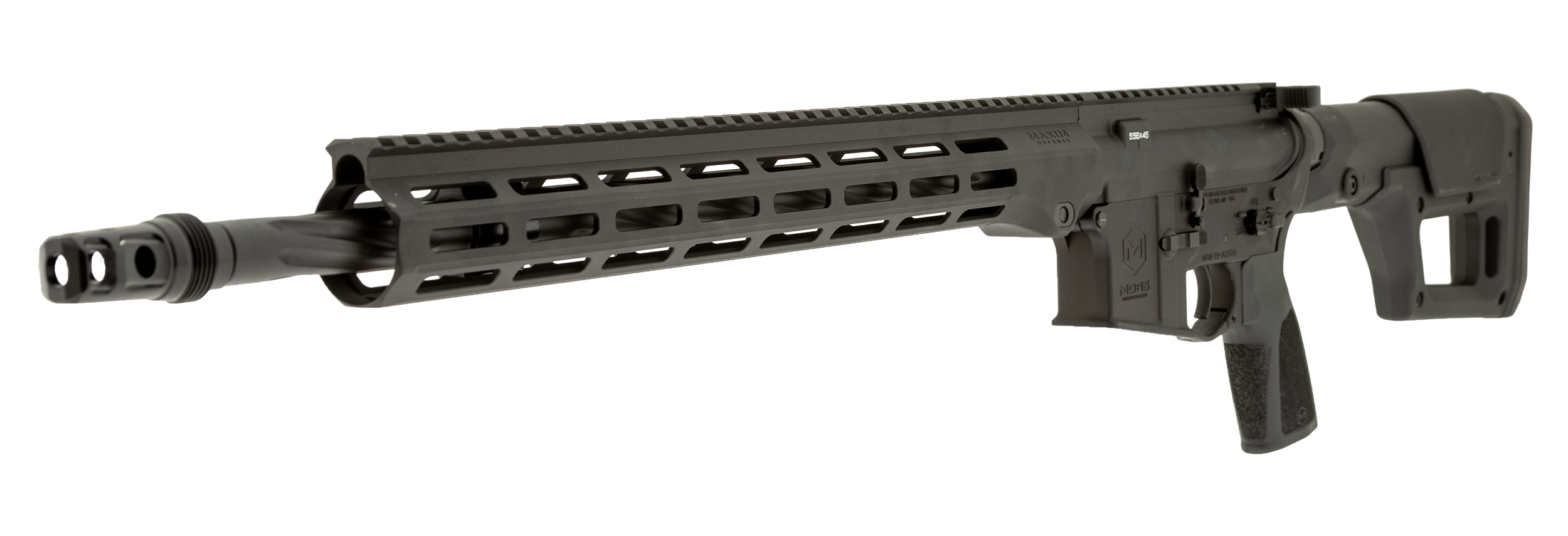 MD:15 Duty Precision in Black. Front left facing.