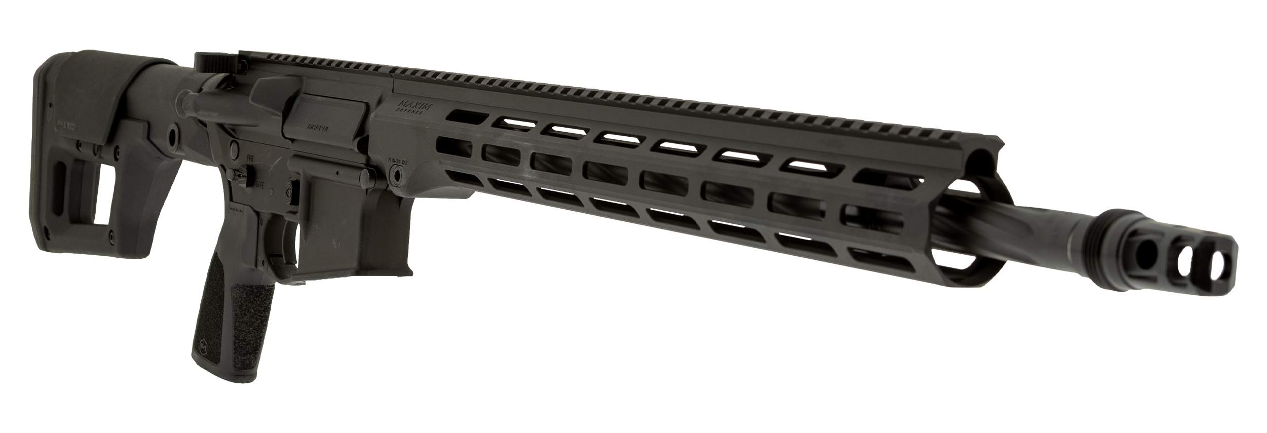 MD:15 Duty Precision in Black. Front right facing.