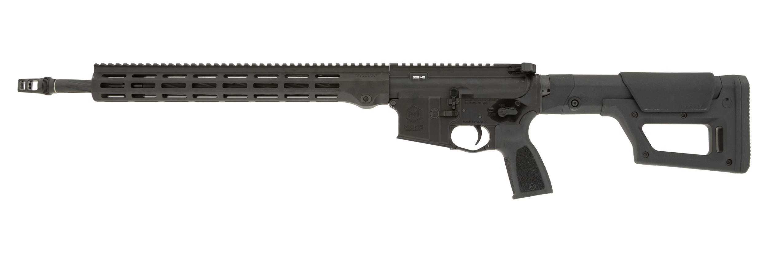 MD:15 Duty Precision in Black. Left facing.