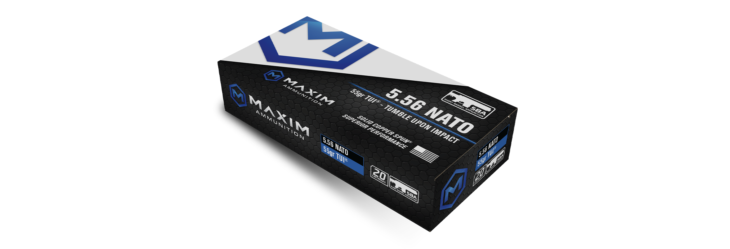 5.56 NATO - 55 GR. TUI SBA